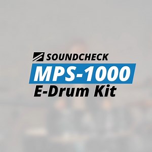 Soundcheck video for the MPS-1000! The MPS-1000 comes with 40 preset kits, which cover a wide range of genres. In addition to meticulously sampled acoustic drums and cymbals, you’ll find a large number of authentic percussion sounds, as well as dynamic and punchy electronic sounds. Check out more here: https://milleniumdrums.com/electronic-drums/mps-1000/ | Millenium Drums
