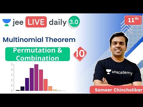 JEE: Permutation & Combination L10 | Unacademy JEE | JEE Maths | Sameer Chincholikar