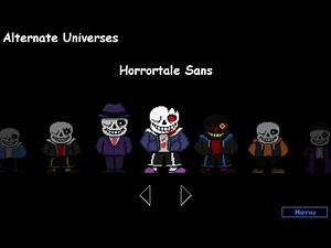 [언더테일 팬게임] 모든 AU 샌즈 보스전! | 샌즈 시뮬레이터