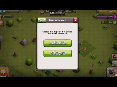 How to link clash of clans from iOS to Android or Android to iOS - Clash of Clans Strategy