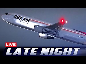 🔴LIVE LATE NIGHT AIRPORT ACTION at CHICAGO O'HARE | SIGHTS and SOUNDS of PURE AVIATION | ORD PLANES