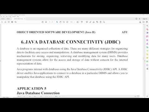 Java Database Connectivity (JDBC) with MySQL Connector & XAMPP || JAVA II
