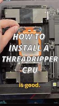 How to Install a Threadripper Processor