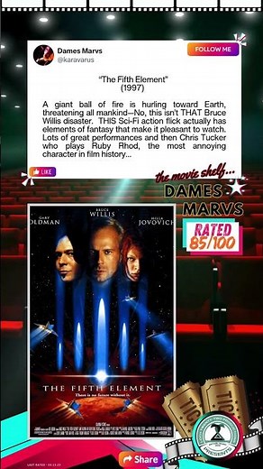 The Fifth Element - Film Review