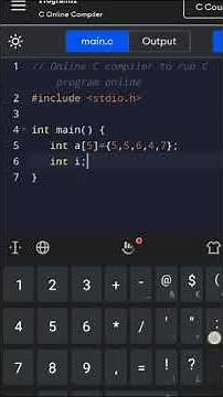 c program to print array elements in reverse order | #coding