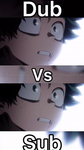 MHA: Deku vs. Bakugo - Sub vs. Dub Showdown