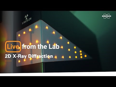 Live from the Lab: 2D X-Ray Diffraction