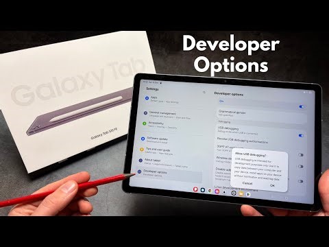 How to Enable Developer Options & USB Debugging Samsung Galaxy Tab S10 / S10 Ultra, FE ,Lite ,Plus