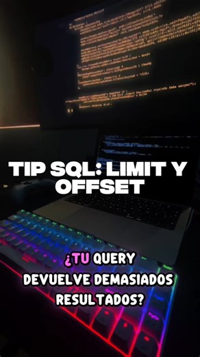 Tips de SQL: Limit y Offset #tips