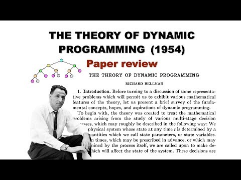 Data Science #22 - The theory of dynamic programming, Paper review 1954