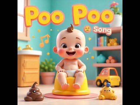 💩 The Poo Poo Song 🚽 | Fun Healthy Habit Song for Kids | Giggle Momo Nursery Rhymes 🎶