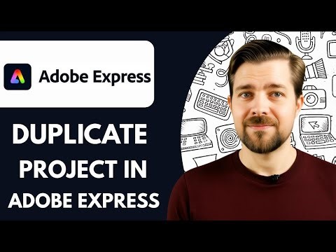 How To Duplicate Your Project in Adobe Express - 2025 (Step By Step)
