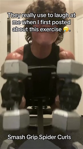 They really use to laugh at me , but now they do them 😂. #fyp #bodybuilding #fit #fitness #gym