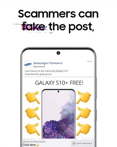 Can you tell what's a scam and what's not? Comment below to tell us what's wrong with this post. For more advice on keeping safe from fraud visit here: https://www.samsung.com/nz/info/fraud-warning | Samsung