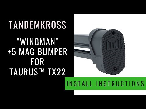 TANDEMKROSS - "Wingman" Plus5 Magazine Bumper for Taurus™ TX22