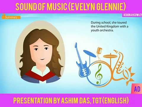 The Sound Of Music 🎶 (Part I) Evelyn Glennie By Deborah Cowley - (Beehive - IX)