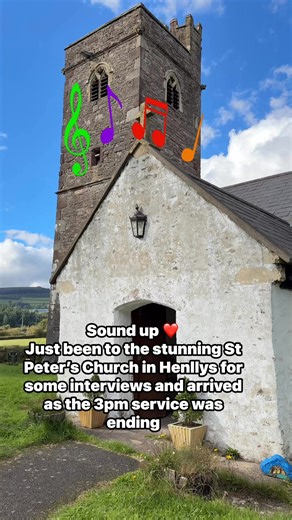 Singing from St Peter’s Church in Henllys | Cwmbran Life