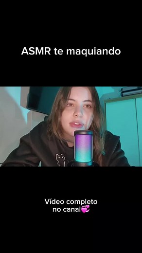 Canal na minha bio💞 #asmr #asmrmaquiagem #asmrsounds
