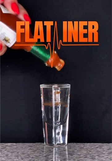 Layered Flatliner Shot Recipe with Sambuca and Tequila