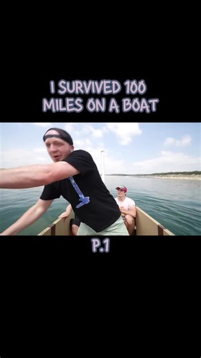 P1 | I SURVIVED 100 MILES ON A BOAT #usa🇺🇸 #unspeakable #unspeakablechallenge #videoviral #funny #surviving