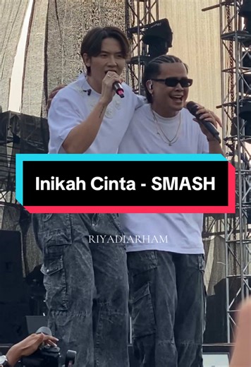 Inikah Cinta - @smash.indonesia @Rafael Tan at Soora Music Fest 2024 ✨ #inikahcinta #smash #konser #laguindonesia #riyadiarham