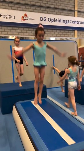 2.6K views | Basics with the mini’s from @turnteamhaarlem  #AirTrackFactory #gymnast #AirTrack #gymnasticslife #gymnastics #tumbling #sportmotivation #turnen | AirTrack Factory | Facebook
