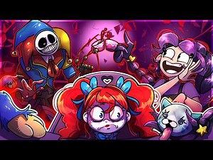 The Prototype & Poppy's Tea Time Reunion With Lily Lovebraids┃Poppy Playtime Chapter 5┃Comic Dub