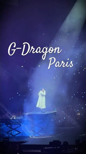 BONAMANA 🐉🔥 G-DRAGON Paris 2025 #gd #gdragon #kpop #kpopconcert
