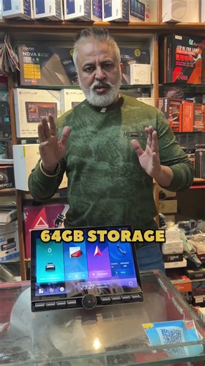 13.1 Gemstone Android Player Installed | Big Screen Big Upgrade 📱✨ #caraccessories #carandroidsystem