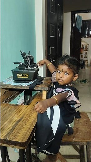 Sewing Interlock Stitch Easy Method | Rugvedha Tailors