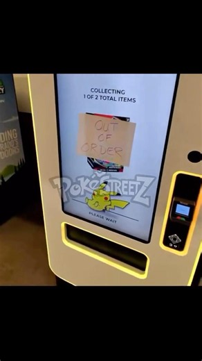 Security Threatens Collector Over “Fake Sign” On Pokémon Vending Machine?! 😳