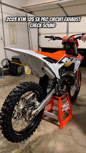 🔥2023 KTM 125 sx Pro Circuit exhaust #dirtbike #motocross #enduro #2stroke #mxgp - Credit Subscribe YouTube Channel : Jeremy Grayless | Mike's Bike77