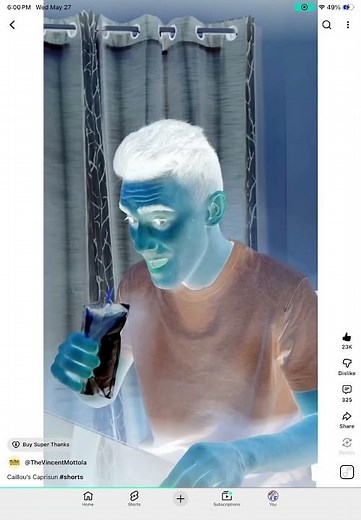 Caillou’s caprisun g major