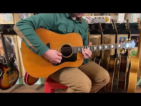 1981 Guild D-70 dreadnought guitar