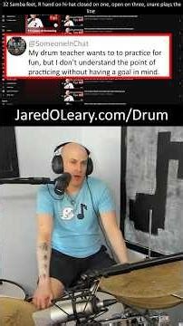 The balance of practicing vs drumming for fun | Drumming #Shorts