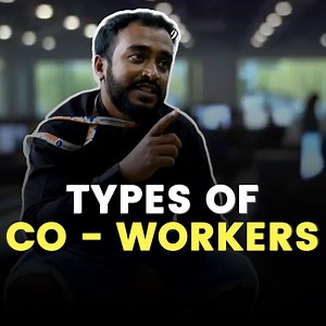 2.3M views · 3.4K reactions | Types of Co-workers we all meet in every office 朗 | MetroSaga Bengaluru | Facebook