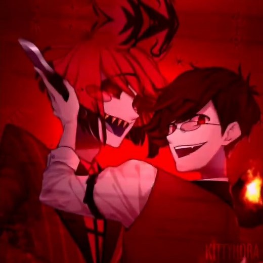 Toca Toca [Alastor human, Alastor demon] Edit [Hazbin Hotel]