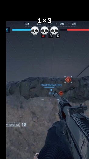 ooooh baby a triple... #battlefield6 #headshot #games #gaming