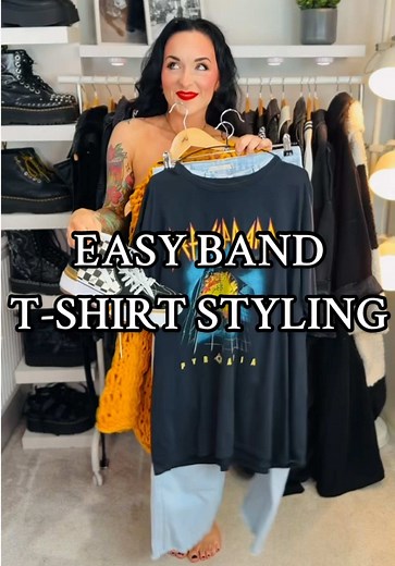 Easy Band T-Shirt Styling Ideas for Alt Fashion Lovers