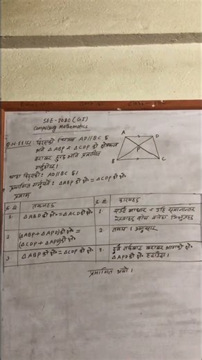 SEE-2081 Compulsory mathematics