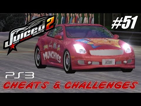 Juiced 2 (PS3) - Walkthrough 100% Part 51: Cheats and Challenges