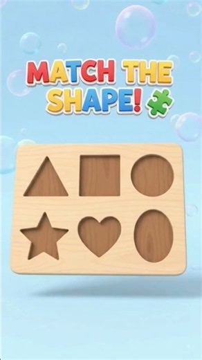 learn Shapes in Fun Puzzle! 🧩