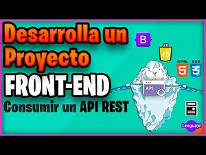🟢💥 Desarrollo Front End Consumir una API REST 💥⭐ implementar JSON [Webinar]