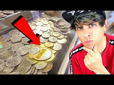Mystery Bonus Coin In a Coin Pusher?!