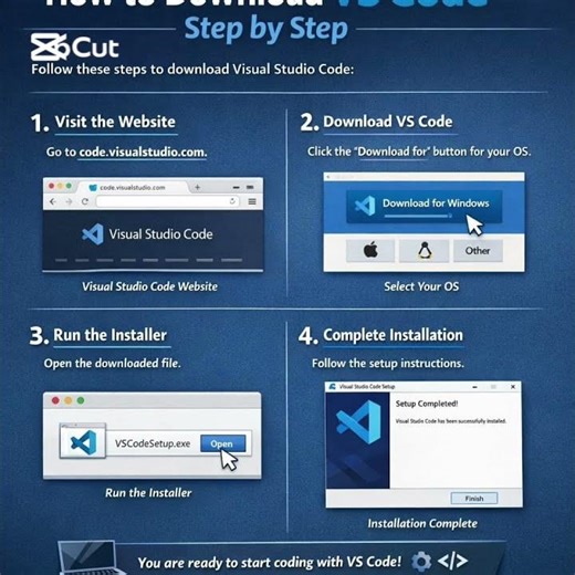 how yo download vs code