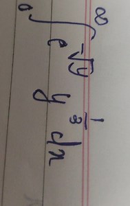 \int _ { 0 } ^ { \infty } e ^ { - \sqrt { y } } y ^ { \frac { 1... | Filo