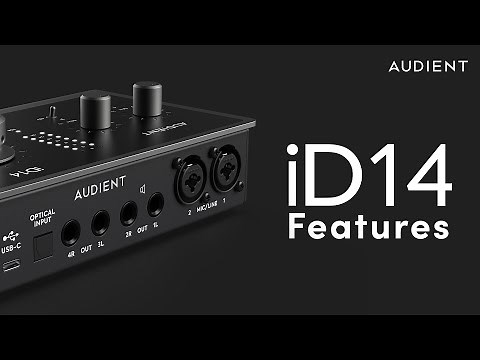 Audient iD14 MkII Feature Overview