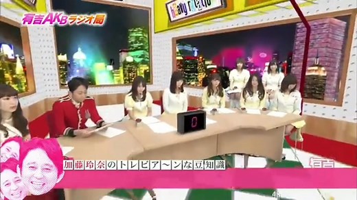 可愛い加藤玲奈と山田レイナの楽しいラジオ局揉むゲーム