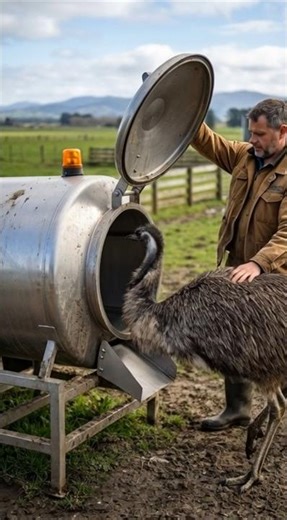 How to Process an Emu in a Modern Farm Machine