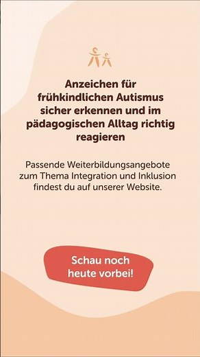 AUTISMUS im Kita-Alltag: Diese 3 ANZEICHEN solltest du kennen